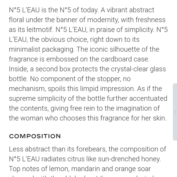 N°5 L'Eau 50 ml. - Picture 4 of 5